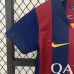 Retro 14/15 Kids Barcelona Home Navy Blue Red Kids Jersey Kit short Sleeve (Shirt + Short)-7464382