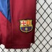 Retro 10/11 Kids Barcelona Home Navy Blue Red Kids Jersey Kit short Sleeve (Shirt + Short)-3413382
