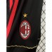 Retro 06/07 Kids AC Milan Home Red Black Kids Jersey Kit short Sleeve (Shirt + Short)-7150428