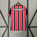 24/25 Sao Paulo Futebol Clube Away Black Red Jersey Kit short sleeve-6289005