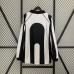 Retro 97/98 Juventus Home White Black Jersey Kit Long Sleeve-1277282