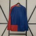 Retro 08/09 Barcelona Champions League Home Blue Red Jersey Kit Long Sleeve-8006700