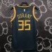 DURANT #35 Warriors City Black NBA Jersey-4076214