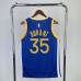 DURANT #35 Warriors City Blue NBA Jersey-8812754