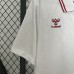 2024 Denmark Away White Jersey Kit short sleeve-7768708