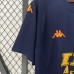 Retro 00/01 Roma Third Away Navy Blue Jersey Kit short sleeve-4538404