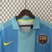 Retro 07/08 Barcelona Away Blue Jersey Kit short sleeve-4937081