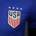 2024 USA Away Blue Red Jersey Kit short sleeve (Player Version)-1022468