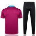 24/25 Paris Saint-Germain PSG Training Wine Red Jersey Kit short Sleeve (Shirt + Short)-6913737