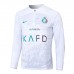 24/25 Al-Nassr FC Riyadh Victory White Edition Classic Jacket Training Suit (Top+Pant)-4501760