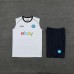 24/25 Napoli Naples Training White Jersey Kit Sleeveless (Vest + Short)-5928053