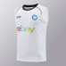 24/25 Napoli Naples Training White Jersey Kit Sleeveless (Vest + Short)-5928053