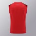 24/25 Napoli Naples Training Red Jersey Kit Sleeveless (Vest + Short)-1801921