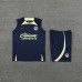 24/25 America Training Nvay Blue Jersey Kit Sleeveless (Vest + Short)-659636