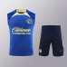 24/25 America Training Blue Jersey Kit Sleeveless (Vest + Short)-2339756
