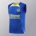 24/25 America Training Blue Jersey Kit Sleeveless (Vest + Short)-2339756