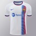 24/25 Barcelona Training White Blue Jersey Kit short Sleeve (Shirt + Short)-9706464