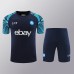 24/25 Napoli Naples Training Navy Blue Jersey Kit short Sleeve (Shirt + Short)-608910