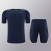 2024 America Training Navy Blue Jersey Kit short Sleeve (Shirt + Short)-3705500