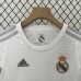 Retro kids 15/16 Real Madrid home White Kids Jersey Kit short Sleeve (Shirt + Short)-6166554