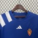 Retro 92/93 Zaragoza Home Blue Jersey Kit short sleeve-2122052