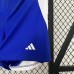 2024 Chile Home Shorts Blue White Shorts Jersey-8745190