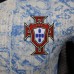 2024 Portugal Away White Blue Jersey Kit short sleeve (Player Version)-6563986