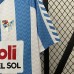 Retro Malaga 120th Anniversary White Blue Jersey Kit short sleeve-8778575