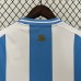 2024 Argentina Home White Blue Jersey Kit short Sleeve (Shirt + Short)-4924911