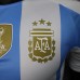 2024 Argentina Home White Blue Jersey Kit short Sleeve (Shirt + Short + Socks) (Player Version)-3788206