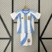2024 Kids Argentina Home Kids White Blue Jersey Kit short sleeve (Shirt + Short + Socks)-874038