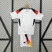 2024 Kids Germany Home Kids White Jersey Kit short sleeve (Shirt + Short + Socks)-9224092