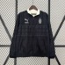 24/25 AC Milan Trench Coat Reversible Khkai Black Windbreaker Long Sleeve-2330446