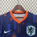 2024 Netherlands Away Navy Blue Orange Jersey Kit short sleeve-7922315