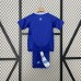 2024 Kids Argentina Away Kids Blue Jersey Kit short sleeve (Shirt + Short)-5013250