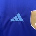 2024 Kids Argentina Away Kids Blue Jersey Kit short sleeve (Shirt + Short)-5013250