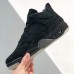Air Jordan 4 Retro x Kaws Black High Running Shoes-All Black-1452048
