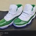 Air Jordan 11 AJ11 High Running Shoes-White/Green-6807992