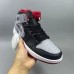 Air Jordan 1 Mid Bred Shadow High Running Shoes-Black/Gray-393306