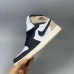 Air Jordan 1 Retro High OG Latte High Running Shoes-White/Black-9391054