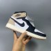 Air Jordan 1 Retro High OG Latte High Running Shoes-White/Black-9391054