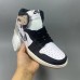 Air Jordan 1 Retro High OG Latte High Running Shoes-White/Black-9391054