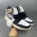 Air Jordan 1 Retro High OG Latte High Running Shoes-White/Black-9391054