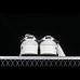 Supreme x SB Dunk Low Black White Running Shoes-White/Black-4304360