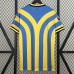 Retro 97/98 Malaga Away Blue Yellow Jersey Version Short Sleeve-7328603
