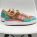 The Simpsons x Forum Low Living Room Running Shoes-Brown/Green-3087174