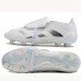 Predator 24 Pro Firm Ground Soccer Cleats Soccer Shoes-White/Silver-9659961