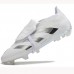 Predator 24 Pro Firm Ground Soccer Cleats Soccer Shoes-White/Silver-9659961