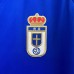 Retro 90/91 Real Oviedo Home Blue Jersey Kit Short Sleeve-3282409