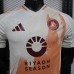 24/25 Roma Away White Orange Jersey Kit Short Sleeve (Player Version)-9311810